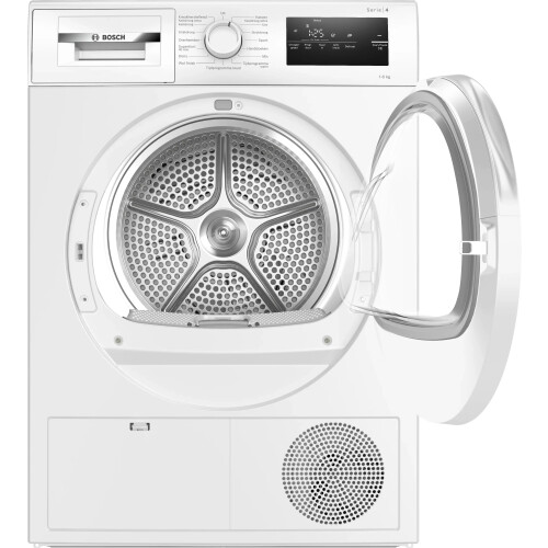 Bosch Wth8300cnl - Warmtepompdroger - 8 Kg - Autodry - 63 Db - Energieklasse E - Wit | Nieuw (outlet)