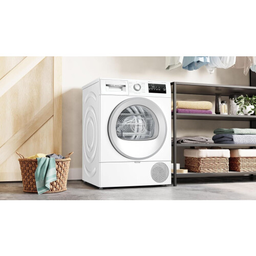 Bosch Wth85vwjn - Warmtepompdroger - 8 Kg - Autodry - 62 Db - Energieklasse D | Nieuw (outlet)