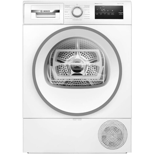 Bosch Wth85vwjn - Warmtepompdroger - 8 Kg - Autodry - 62 Db - Energieklasse D | Nieuw (outlet)