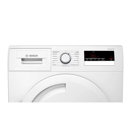 Bosch Wtr83v02 - Warmtepompdroger - 7 Kg - Autodry - 65 Db - Energieklasse A++ - Wit | Tweedehands (Refurbished)