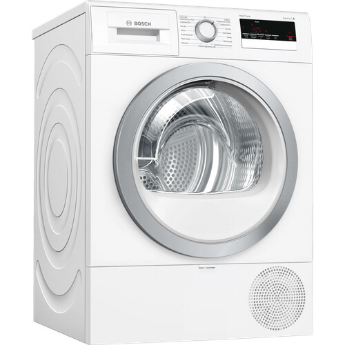 Bosch Wtr85v21gb - Warmtepompdroger - 8 Kg - Autodry - 62 Db - Energieklasse A++ | Nieuw (outlet) Tweedehands
