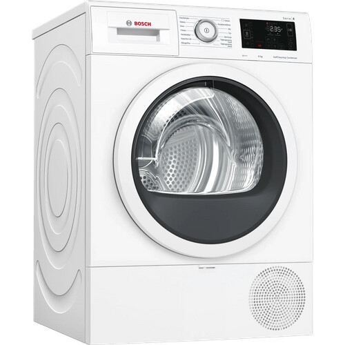 Bosch Wtu876c0nl - Warmtepompdroger - 8 Kg - Selfcleaning Condenser - 64 Db - Energieklasse A+++ - Wit | Nieuw (outlet) Tweedehands