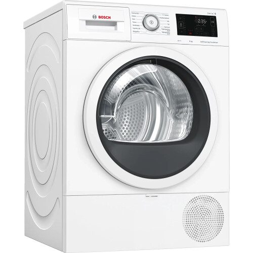 Bosch Wtu876c0nl - Warmtepompdroger - 8 Kg - Selfcleaning Condenser - 65 Db - Energieklasse A+++ | Tweedehands (Refurbished)