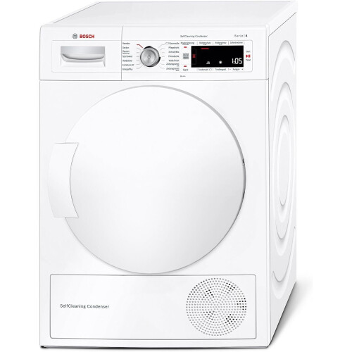 Bosch WTW845W0 - Warmtepompdroger 8 kg - AutoDry SensitiveDrying - Wit Tweedehands