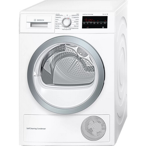 Bosch Wtw85450 - Warmtepompdroger - 8 Kg - Selfcleaning Condenser & Autodry - 65 Db - Energieklasse A++ | Tweedehands (Refurbished) Tweedehands