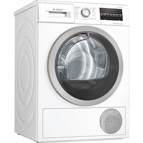 Bosch Wtw85475 - Warmtepompdroger - 8 Kg - Zelfreinigende Condensor - 64 Db - Energieklasse A++ | Tweedehands (Refurbished) Tweedehands