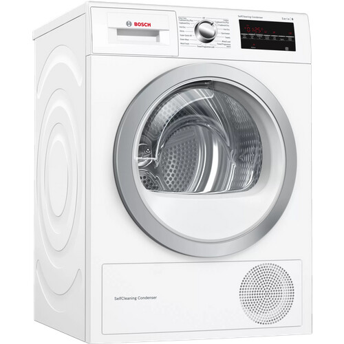 Bosch Wtw85492 - Warmtepompdroger - 8 Kg - Autodry - 65 Db - Energieklasse A++ | Tweedehands (Refurbished) Tweedehands
