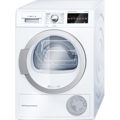 Bosch WTW854H0 Serie 6 Warmtepompdroger 8 kg Wit