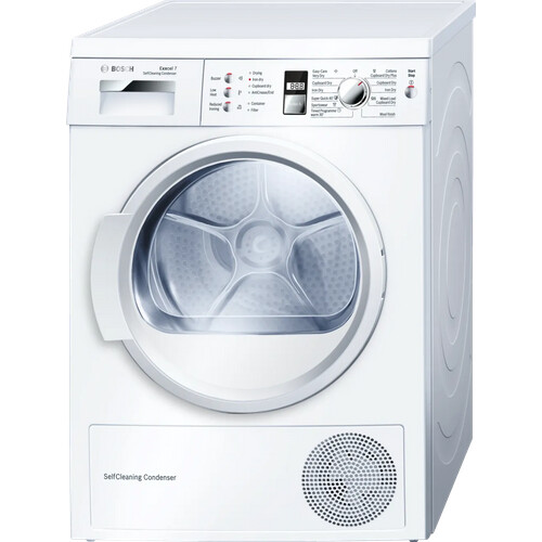 Bosch Wtw863s1gb - Warmtepompdroger - 7 Kg - Autodry & Selfcleaning Condensor - 65 Db - Energieklasse A++ | Tweedehands (Refurbished) Tweedehands