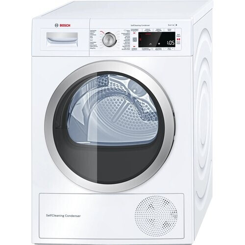 Bosch Wtw87560fg - Warmtepompdroger - 8 Kg - Selfcleaning Condenser - 64 Db - Energieklasse A++ | Tweedehands (Refurbished) Tweedehands