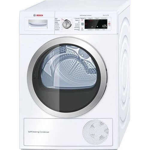 Bosch Wtw87560nl - Warmtepompdroger - 8 Kg - Selfcleaning Condensor - 64 Db - Energieklasse A++ | Tweedehands (Refurbished) Tweedehands