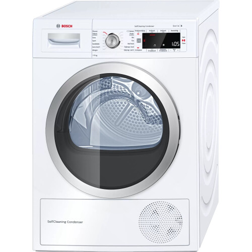 Bosch Wtw87562 - Warmtepompdroger - 9 Kg - Zelfreinigende Condensor & Home Connect - 64 Db - Energieklasse A++ | Nieuw (outlet)