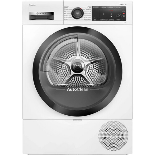 Bosch Wtx88mk0fg - Warmtepompdroger - 9 Kg - Selfcleaning Condenser - 62 Db - Energieklasse A+++ | Tweedehands (Refurbished) Tweedehands
