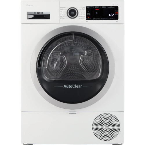 Bosch Wtxh8m75nl - Warmtepompdroger - 9 Kg - Home Connect - 62 Db - Energieklasse A+++ - Wit | Nieuw (outlet)