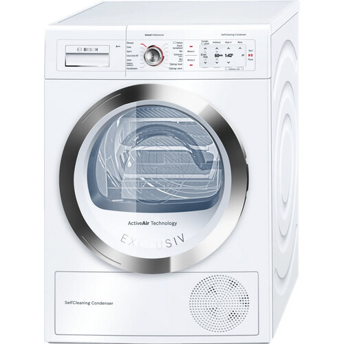 Bosch Wty87791 - Homeprofessional Warmtepompdroger - 9 Kg - Zelfreinigende Condensor - 64 Db - Energieklasse A++ | Tweedehands (Refurbished) Tweedehands