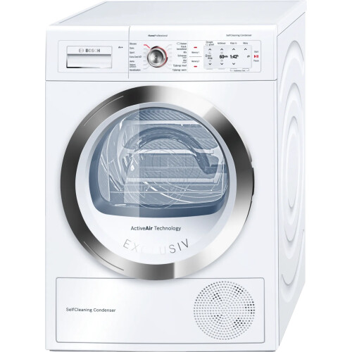 Bosch Wty87791 - Homeprofessional Warmtepompdroger - 9 Kg - Zelfreinigende Condensor - 64 Db - Energieklasse A++ | Tweedehands (Refurbished)