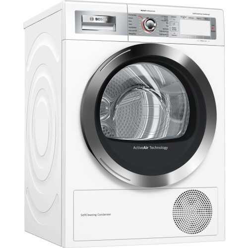Bosch WTYH8770NL - Warmtepompdroger - 9 kg - A++ - Home Connect - Zelfreinigende condensor - Zwartgrijs Tweedehands