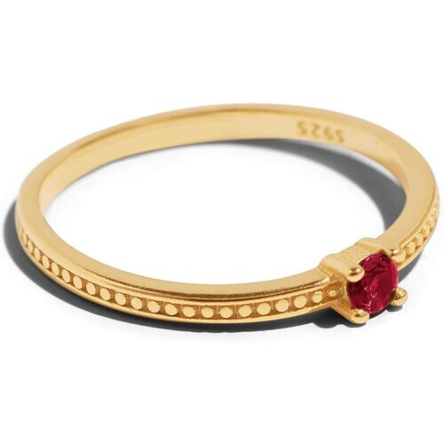 Bound Studios dames vegan De Emma Ring Goud Rood Tweedehands