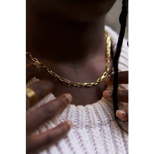 Bound Studios dames vegan Ketting Bilie 18k Verguld Tweedehands