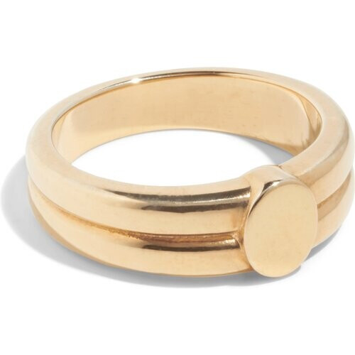 Bound Studios dames vegan Ring The Harlow 18k Verguld Tweedehands