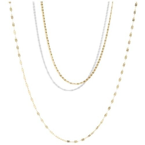 Bound Studios dames vegan The Elegant Ketting Set 18k Verguld Tweedehands