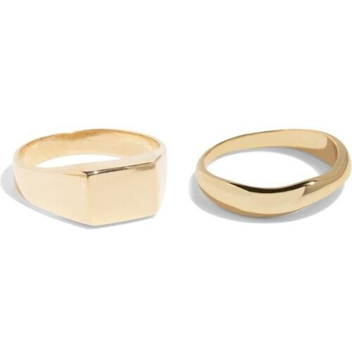 Bound Studios dames vegan The Essential Ring Set 18k Verguld Tweedehands