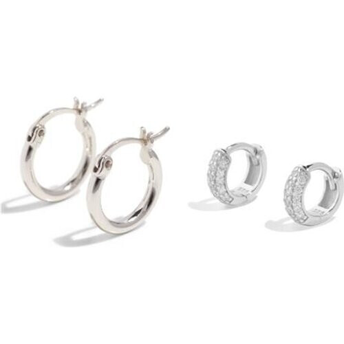 Bound Studios dames vegan The Treasure Hoop Set - Sterling Zilver Tweedehands