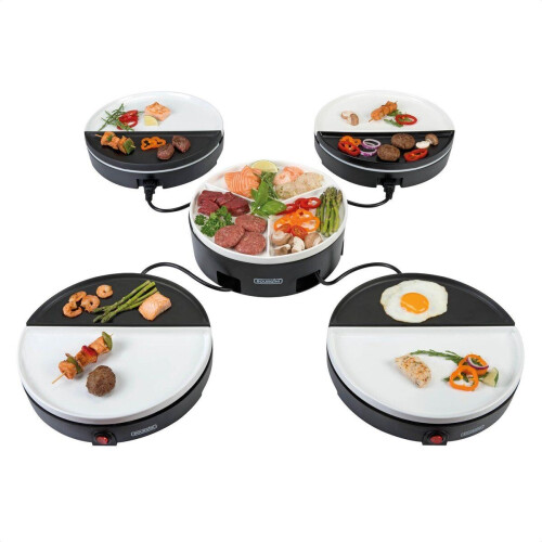 Bourgini Chef's Dinner Party Gourmetstel - 4 Personen - Vaatwasserbestendig - Inclusief Opbergtas