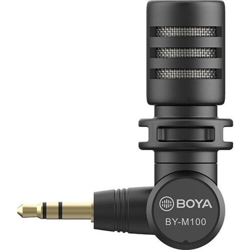 Boya BY-M110 - Condensatormicrofoon - Omnidirectioneel - Zwart