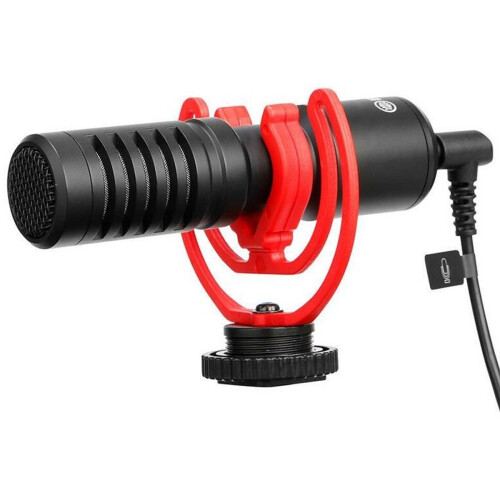 Boya BY-MM1+ - Shotgun Richtmicrofoon - Compact - Zwart