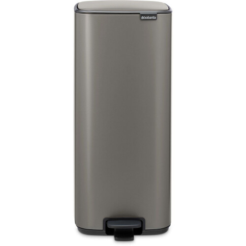Brabantia Bo Pedaalemmer - 30 liter - Soft-close - Platinum Tweedehands