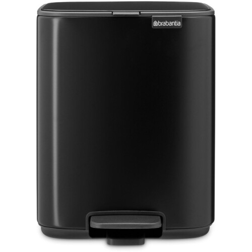 Brabantia Bo Pedaalemmer - 7 l - Ruimtebesparend - Matt Black Tweedehands