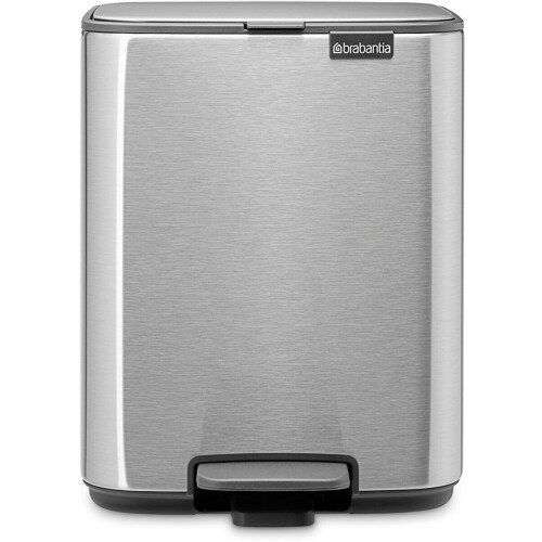 Brabantia Bo Pedaalemmer - 7 l - Ruimtebesparend - Matt Steel Fingerprint Proof Tweedehands