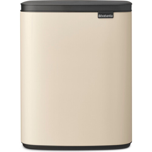 Brabantia Bo Prullenbak - 12 liter - Handgreep - Soft Beige Tweedehands