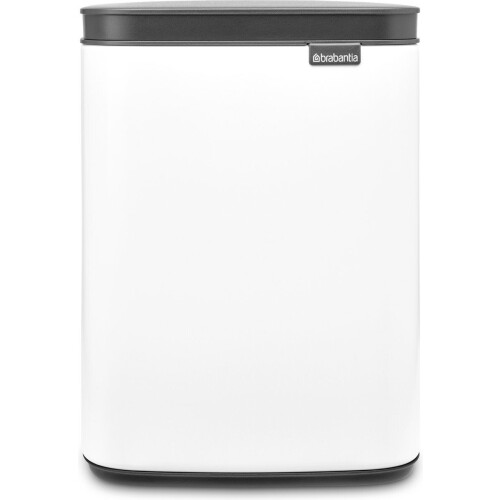 Brabantia Bo Prullenbak - 4 liter - Ruimtebesparend - White