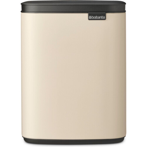 Brabantia Bo Prullenbak - 7 liter - Ruimtebesparend - Soft Beige Tweedehands