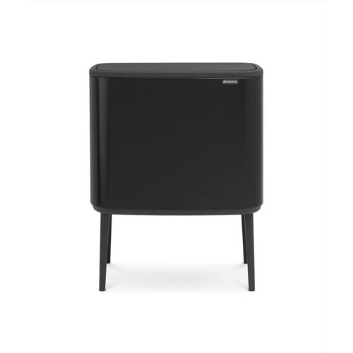 Brabantia Bo Touch Bin - Prullenbak - 36 liter - Matt Black Tweedehands