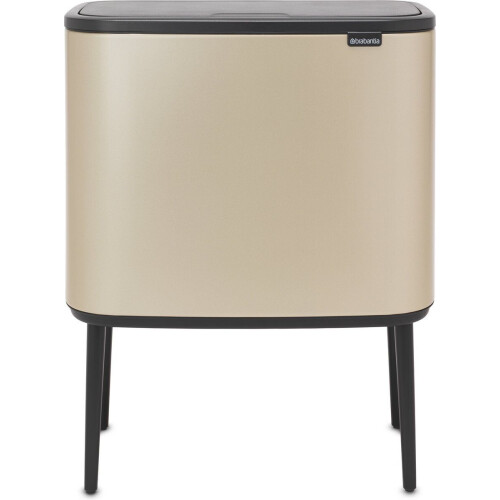 Brabantia Bo Touch Bin - Prullenbak - 36 liter - Metallic Gold Tweedehands