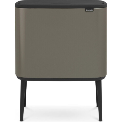 Brabantia Bo Touch Bin - Prullenbak - 36 liter - Platinum Tweedehands