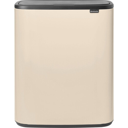 Brabantia Bo Touch Bin - Prullenbak - 60 liter - Soft Beige Tweedehands