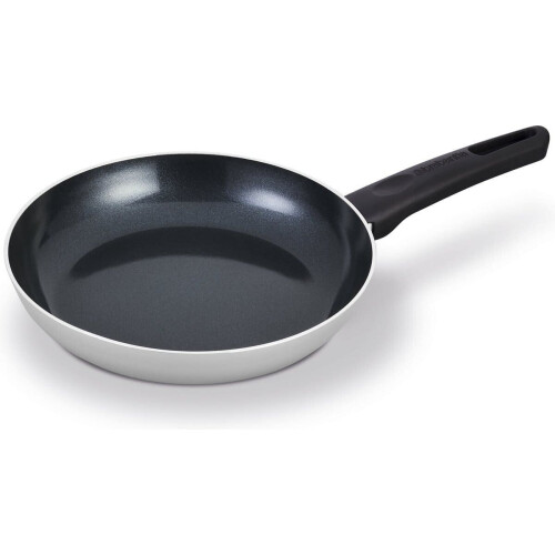 Brabantia INDU+ R Koekenpan -Ø 24 cm - 100% gerecycled aluminium - keramische antiaanbaklaag - grijs Tweedehands