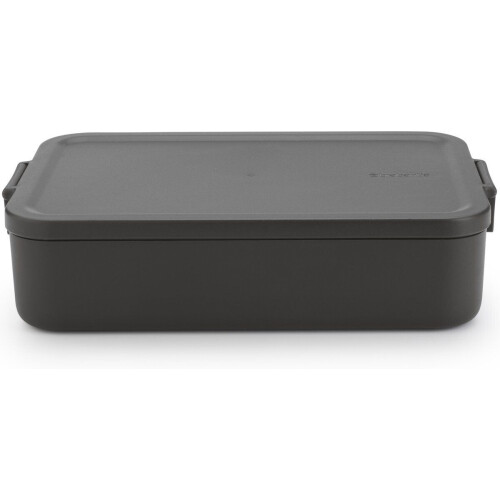 Brabantia Make&Take - Lunchbox Large - Vaatwasmachinebestendig - Dark Grey
