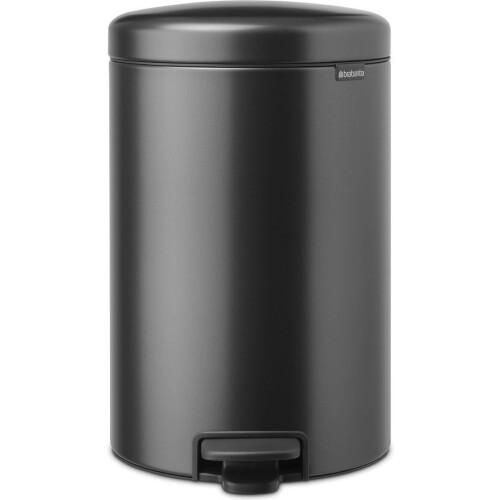Brabantia NewIcon - Pedaalemmer - 20 liter - Geurdicht - Confident Grey