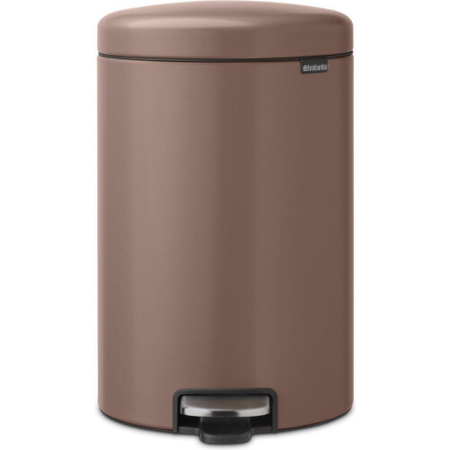 Brabantia NewIcon - Pedaalemmer - 20 liter - Satin Taupe Tweedehands
