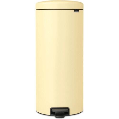 Brabantia NewIcon - Pedaalemmer - 30 liter - Mellow Yellow
