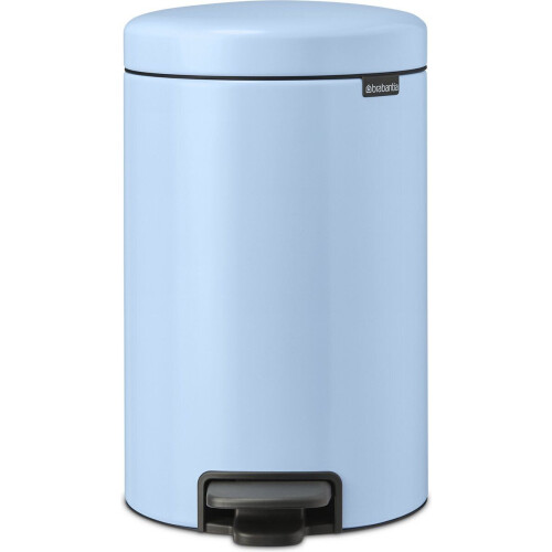 Brabantia NewIcon Prullenbak - 12 l - Antislip bodem - Dreamy Blue