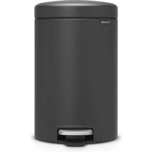 Brabantia NewIcon - Prullenbak - 12 liter - Mineral Infinite Grey