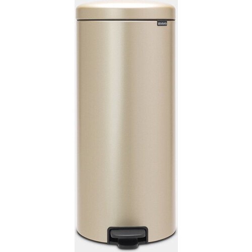 Brabantia NewIcon Prullenbak - 30 liter - Pedaal - Metallic Gold Tweedehands