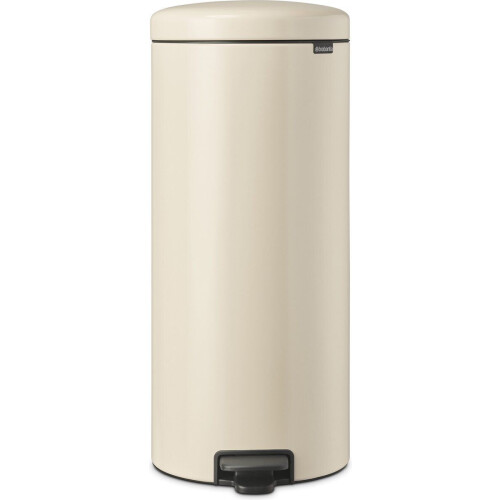 Brabantia NewIcon Prullenbak - 30 liter - Soft Beige - Antislip bodem - Duurzaam geproduceerd Tweedehands