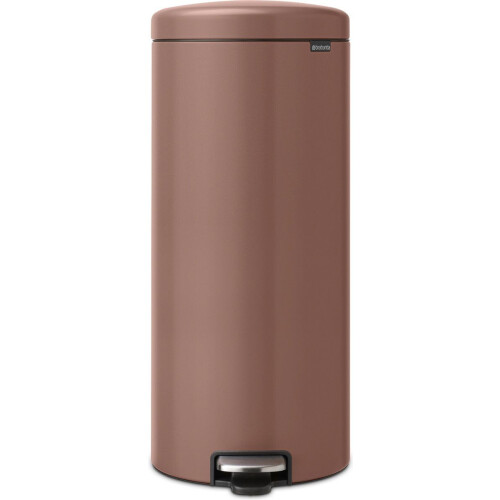Brabantia NewIcon - Prullenbak - 30 liter - Soft-close - Satin Taupe